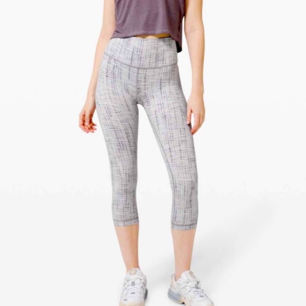 Lululemon High-Rise Wunder Under Crop Leggings